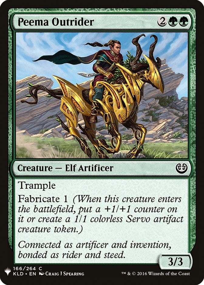Image for Peema Outrider (166) [The List Reprints] - Magic: The Gathering