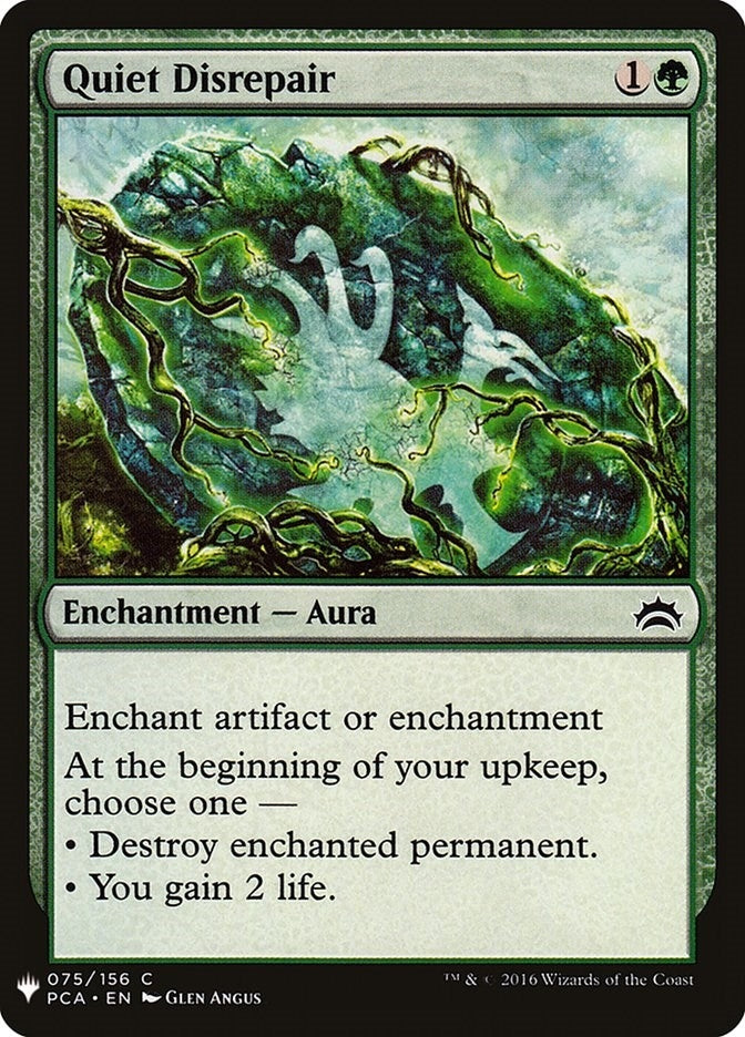 Image for Quiet Disrepair (75) [The List Reprints] - Magic: The Gathering
