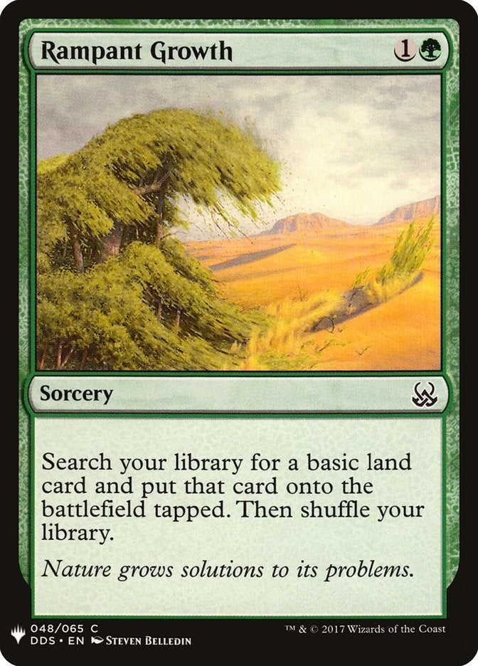Image for Rampant Growth (48) [The List Reprints] - Magic: The Gathering