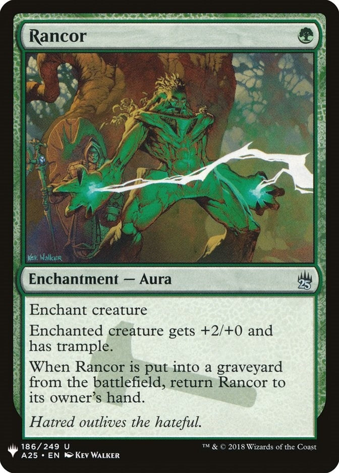 Image for Rancor (186) [The List Reprints] - Magic: The Gathering