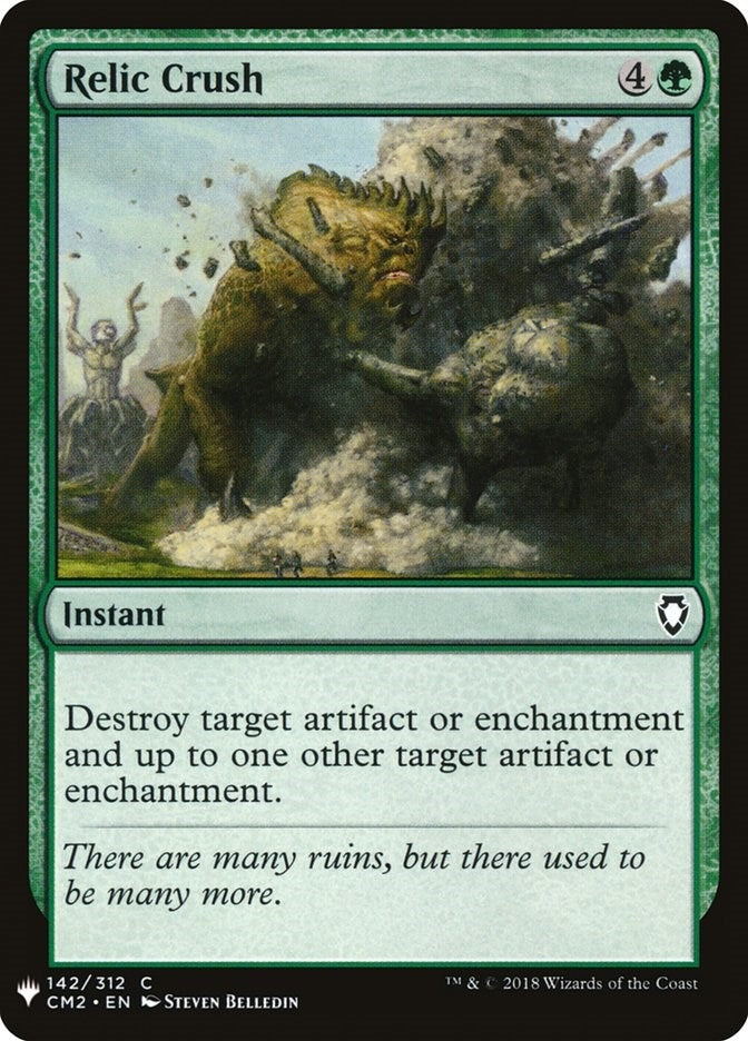 Image for Relic Crush (142) [The List Reprints] - Magic: The Gathering