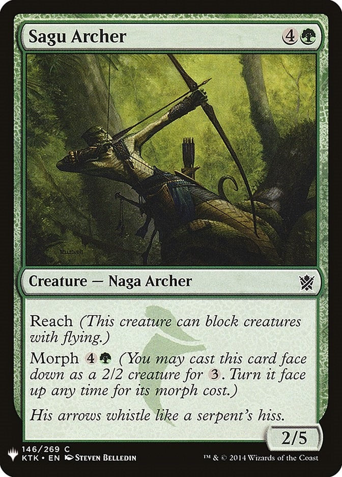 Image for Sagu Archer (146) [The List Reprints] - Magic: The Gathering