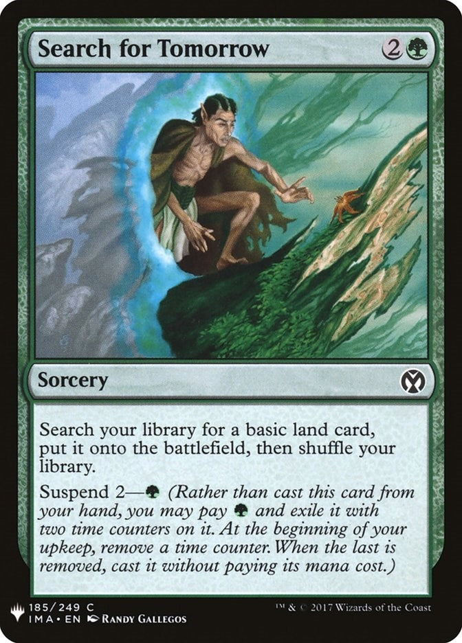 Image for Search for Tomorrow (185) [The List Reprints] - Magic: The Gathering