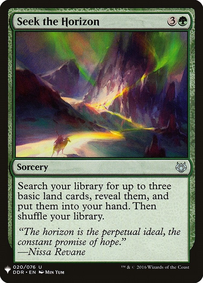 Image for Seek the Horizon (20) [The List Reprints] - Magic: The Gathering