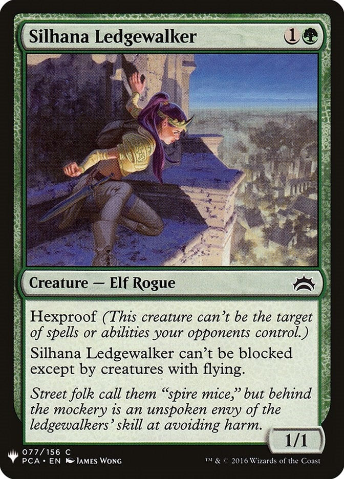 Image for Silhana Ledgewalker (77) [The List Reprints] - Magic: The Gathering