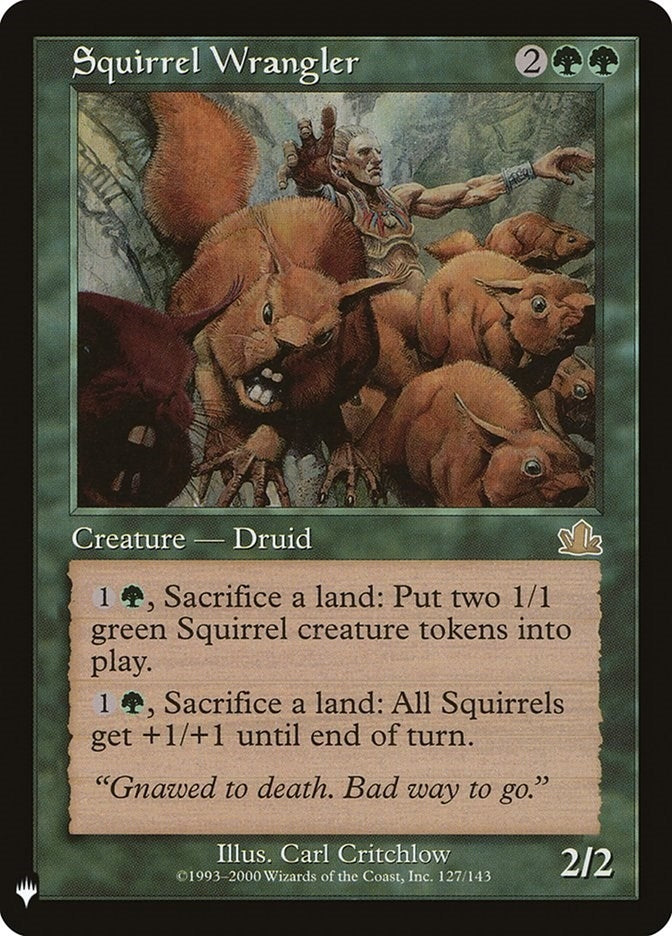 Image for Squirrel Wrangler (127/143) [The List Reprints] - Magic: The Gathering