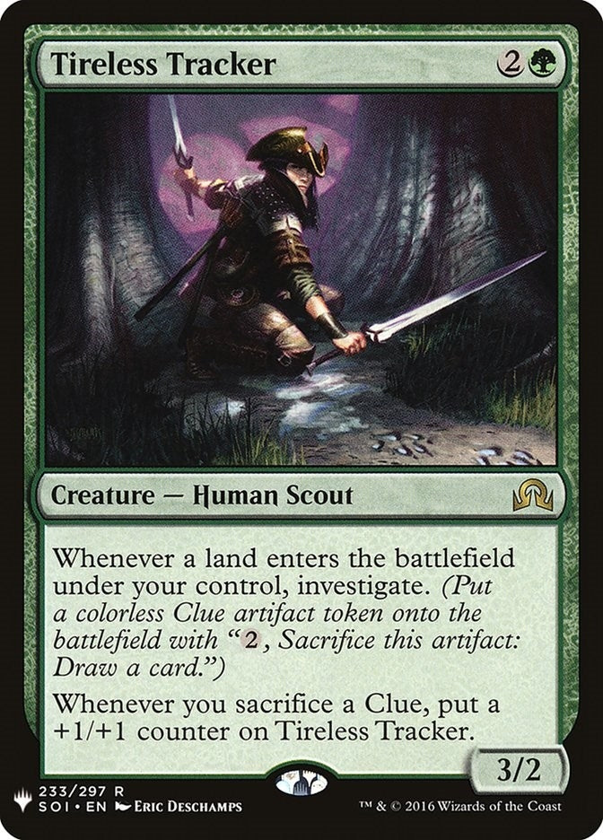 Image for Tireless Tracker (233) [The List Reprints] - Magic: The Gathering