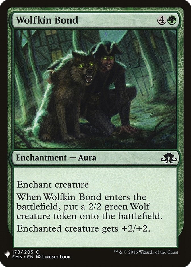 Image for Wolfkin Bond (178) [The List Reprints] - Magic: The Gathering