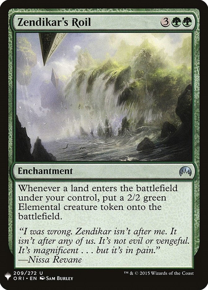 Image for Zendikar's Roil (209) [The List Reprints] - Magic: The Gathering