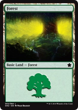 Image for Forest (063) (63) [Magic Game Night 2019] - Magic: The Gathering