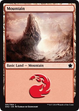 Image for Mountain (061) (61) [Magic Game Night 2019] - Magic: The Gathering