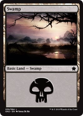 Image for Swamp (059) (59) [Magic Game Night 2019] - Magic: The Gathering