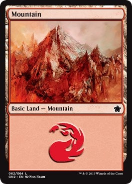 Image for Mountain (062) (62) [Magic Game Night 2019] - Magic: The Gathering