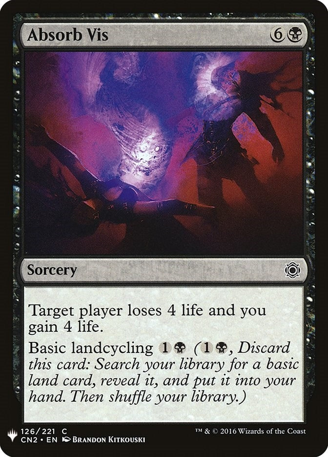 Image for Absorb Vis (126) [The List Reprints] - Magic: The Gathering