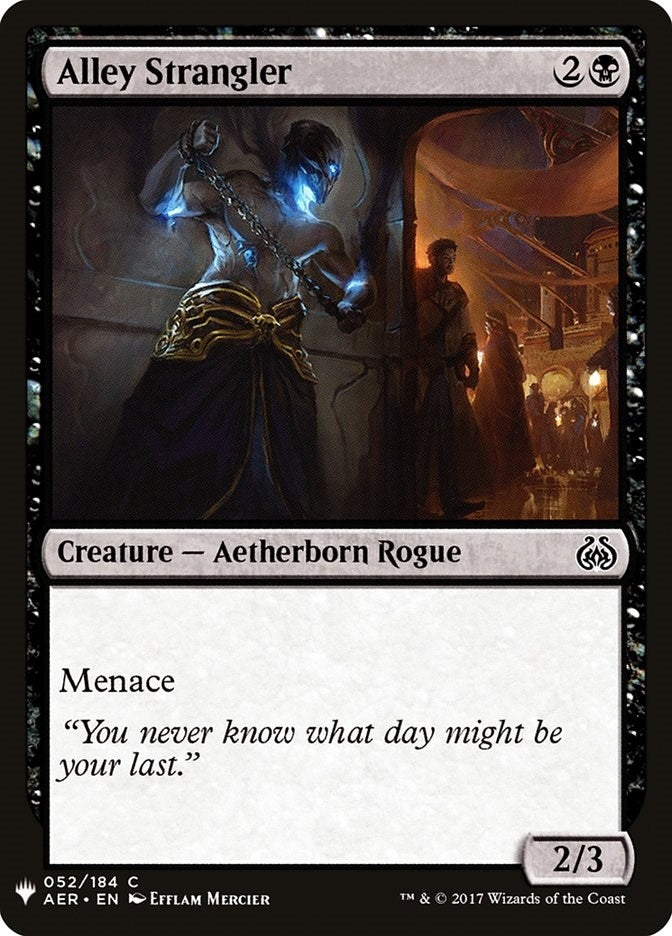 Image for Alley Strangler (52) [The List Reprints] - Magic: The Gathering