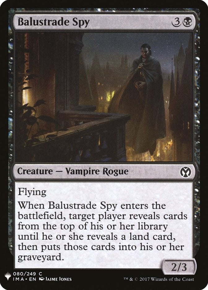 Image for Balustrade Spy (80) [The List Reprints] - Magic: The Gathering