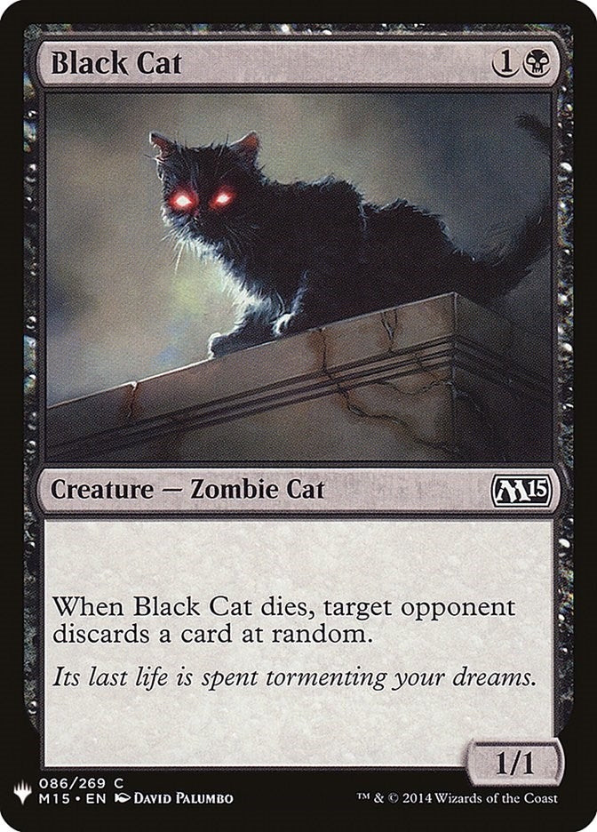 Image for Black Cat (86) [The List Reprints] - Magic: The Gathering