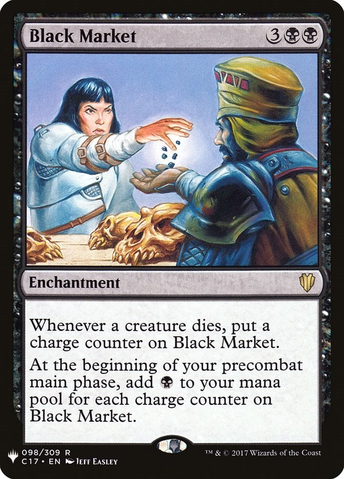 Image for Black Market (98) [The List Reprints] - Magic: The Gathering
