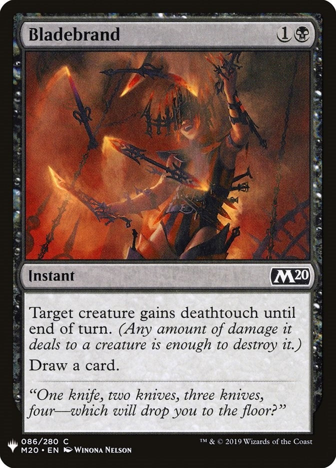 Image for Bladebrand (86) [The List Reprints] - Magic: The Gathering