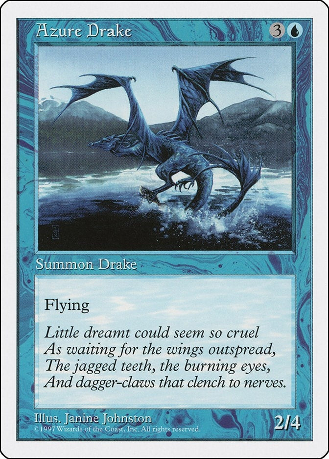 Image for Azure Drake [Fifth Edition] - Magic: The Gathering