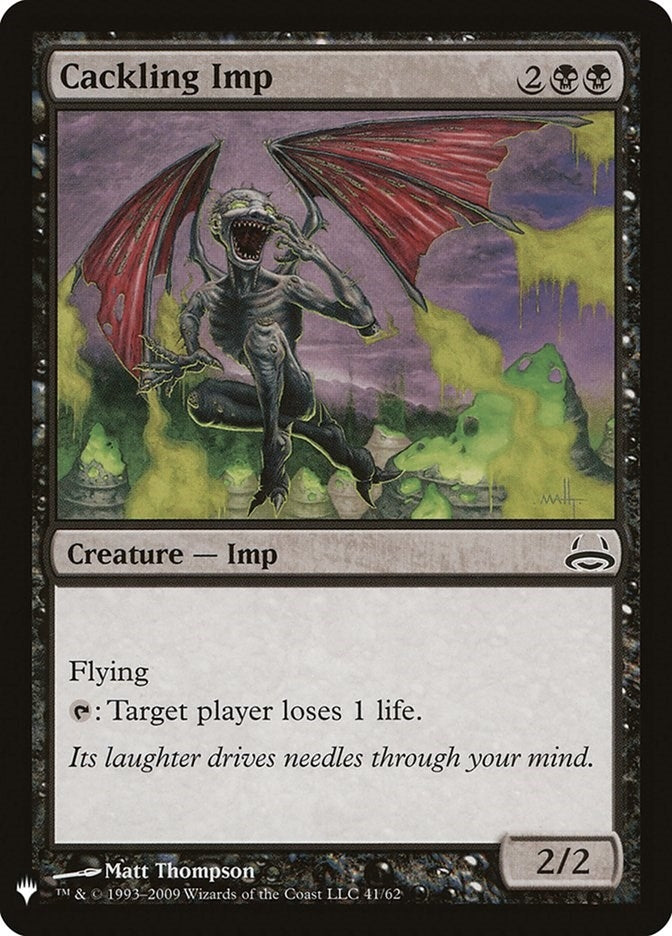 Image for Cackling Imp (41) [The List Reprints] - Magic: The Gathering