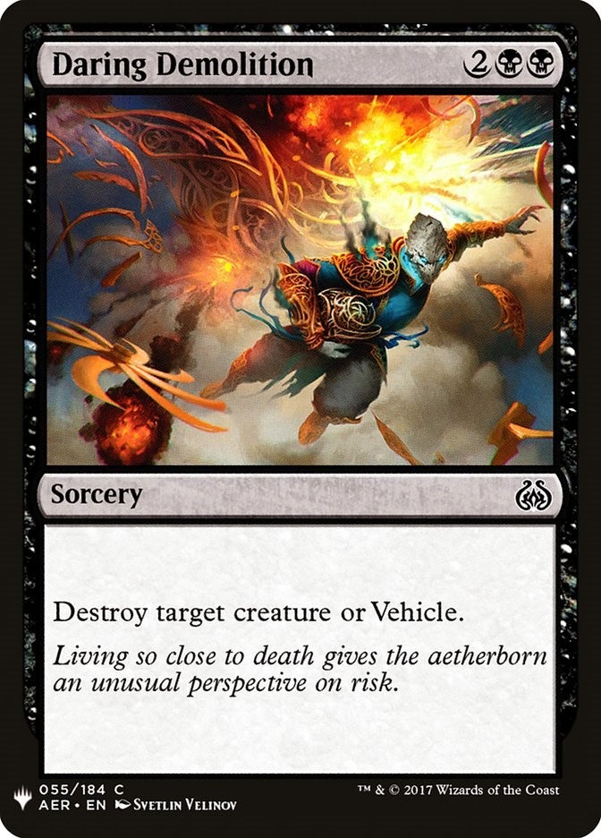 Image for Daring Demolition (55) [The List Reprints] - Magic: The Gathering