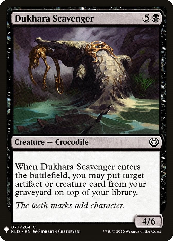 Dukhara Scavenger (77) [The List Reprints]