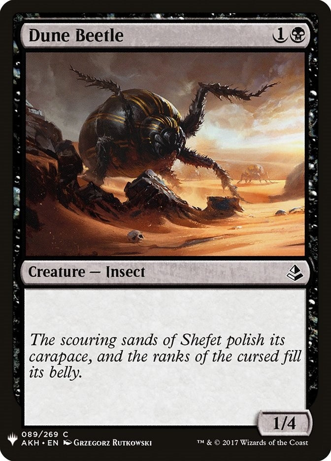 Image for Dune Beetle (89) [The List Reprints] - Magic: The Gathering