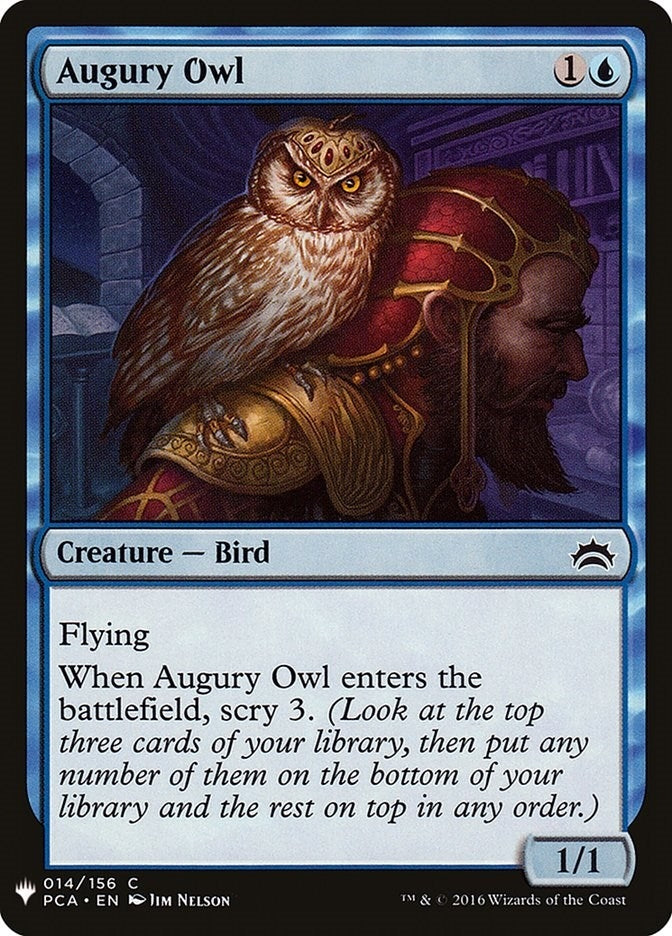 Image for Augury Owl (14) [The List Reprints] - Magic: The Gathering
