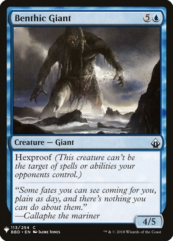 Benthic Giant (113) [The List Reprints]