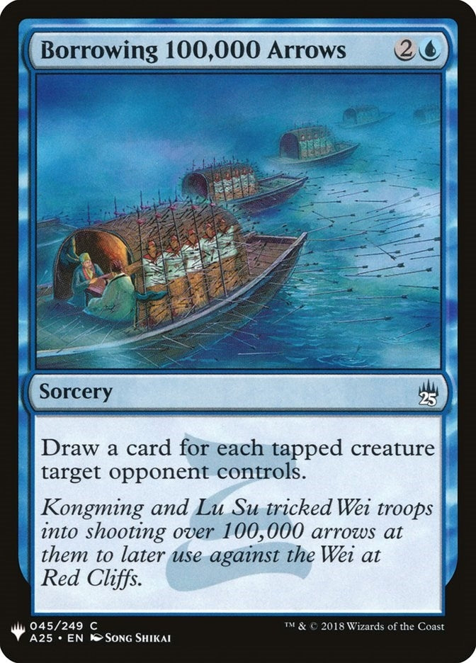 Image for Borrowing 100,000 Arrows (45) [The List Reprints] - Magic: The Gathering