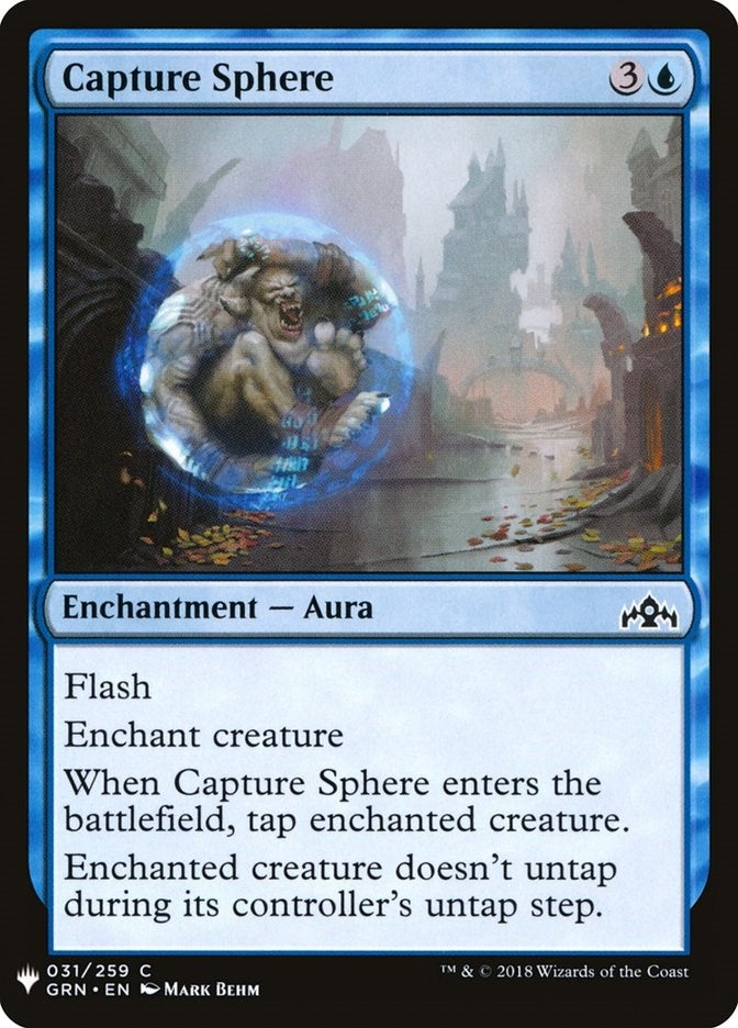 Image for Capture Sphere (31) [The List Reprints] - Magic: The Gathering
