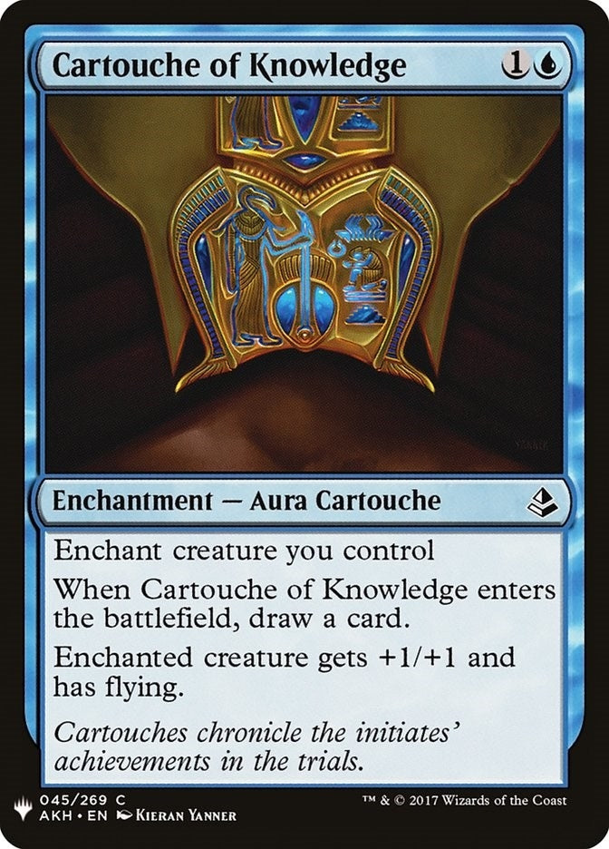 Image for Cartouche of Knowledge (45) [The List Reprints] - Magic: The Gathering