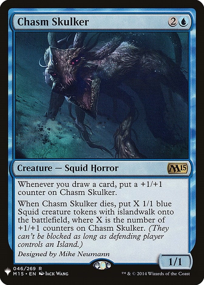 Image for Chasm Skulker (046/269) [The List Reprints] - Magic: The Gathering