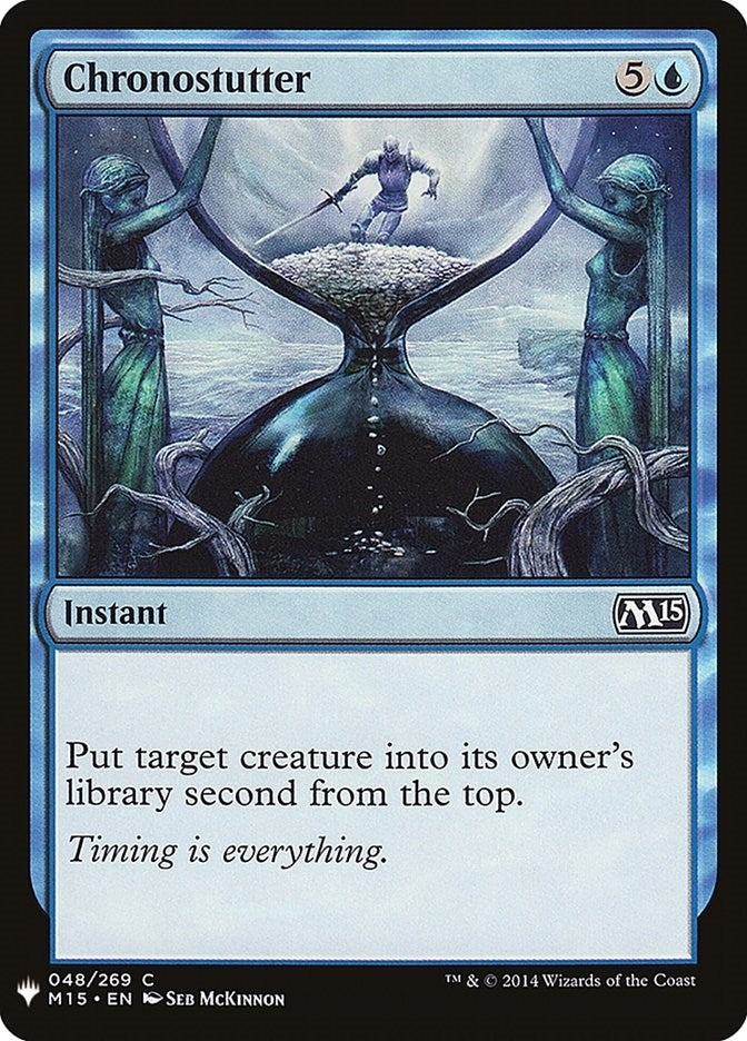 Image for Chronostutter (48) [The List Reprints] - Magic: The Gathering