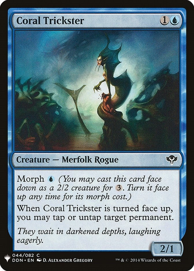 Image for Coral Trickster (44) [The List Reprints] - Magic: The Gathering