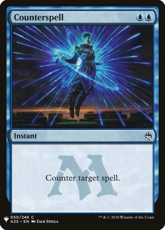 Image for Counterspell (A25) (50) [The List Reprints] - Magic: The Gathering
