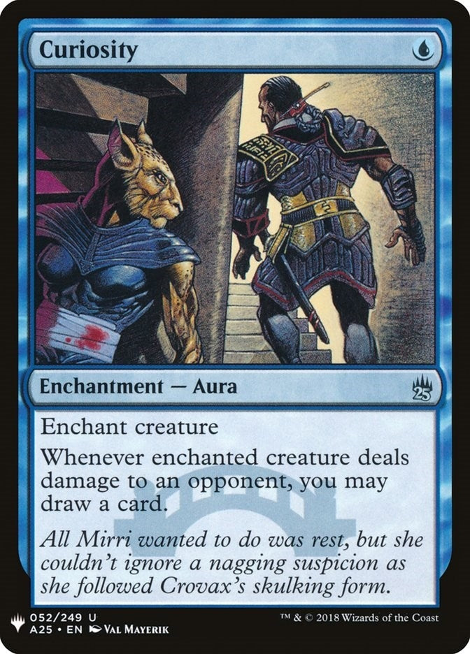Image for Curiosity (A25) (52) [The List Reprints] - Magic: The Gathering