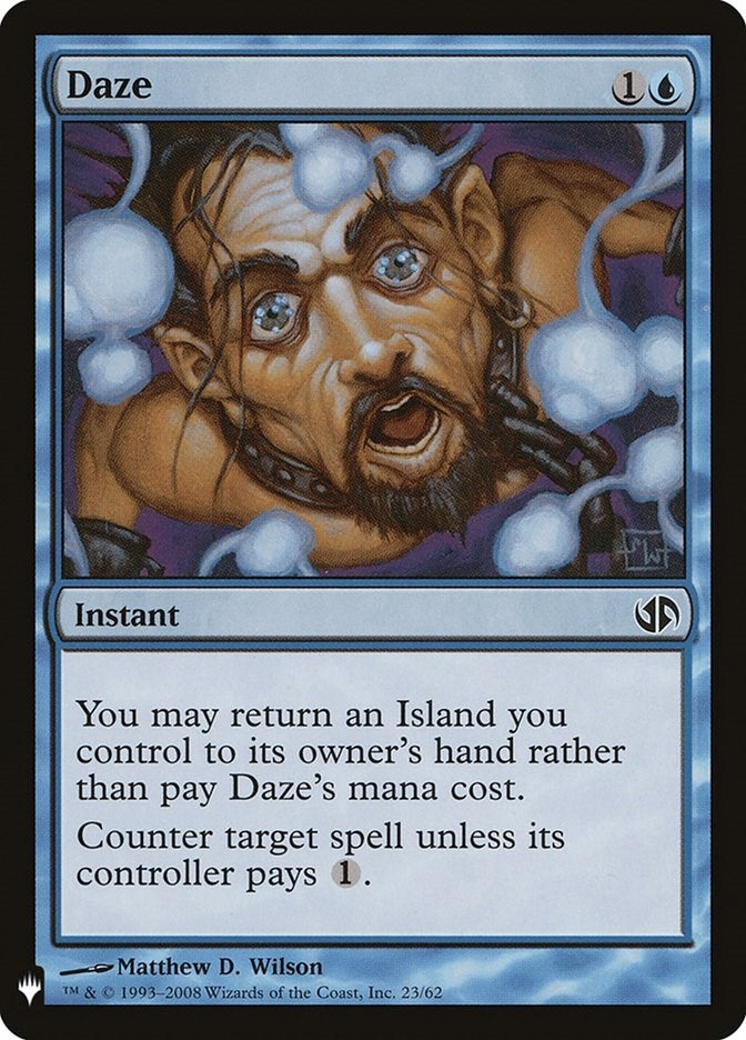 Image for Daze (23) [The List Reprints] - Magic: The Gathering