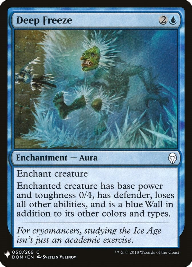Image for Deep Freeze (50) [The List Reprints] - Magic: The Gathering