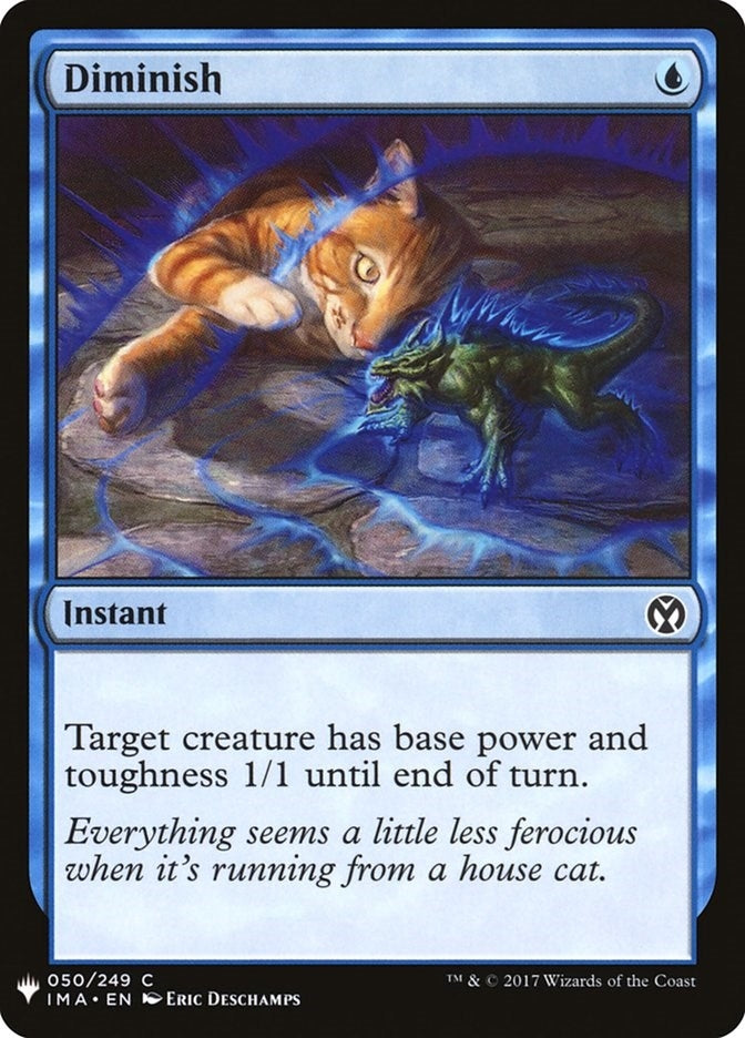 Image for Diminish (50) [The List Reprints] - Magic: The Gathering