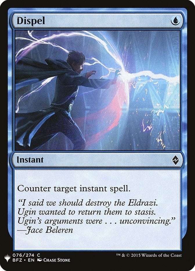 Image for Dispel (76) [The List Reprints] - Magic: The Gathering