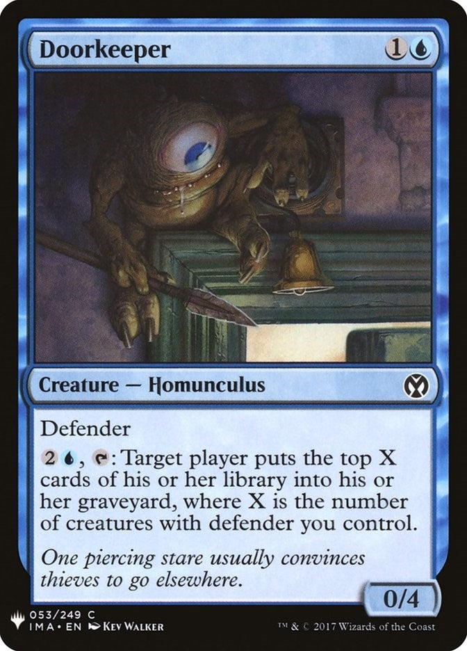 Image for Doorkeeper (53) [The List Reprints] - Magic: The Gathering
