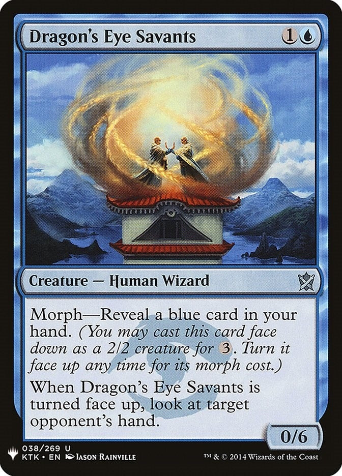 Image for Dragon's Eye Savants (38) [The List Reprints] - Magic: The Gathering
