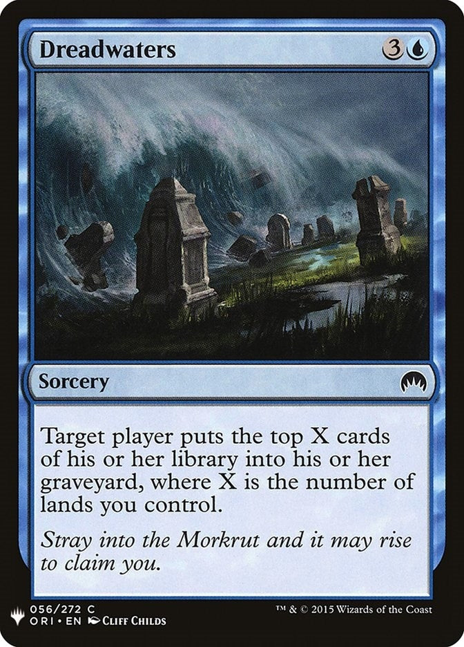 Image for Dreadwaters (56) [The List Reprints] - Magic: The Gathering
