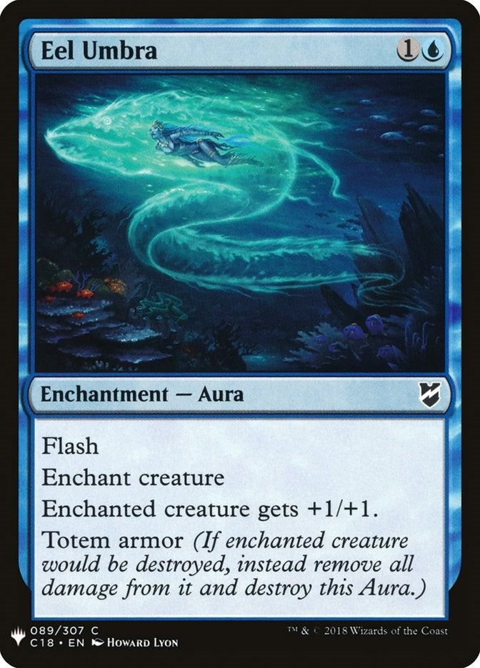 Image for Eel Umbra (89) [The List Reprints] - Magic: The Gathering