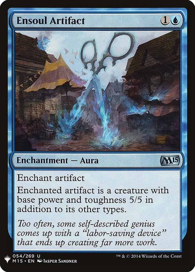 Image for Ensoul Artifact (54) [The List Reprints] - Magic: The Gathering