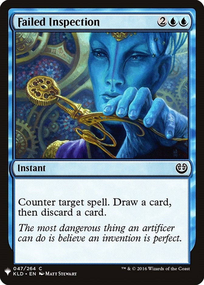 Image for Failed Inspection (47) [The List Reprints] - Magic: The Gathering