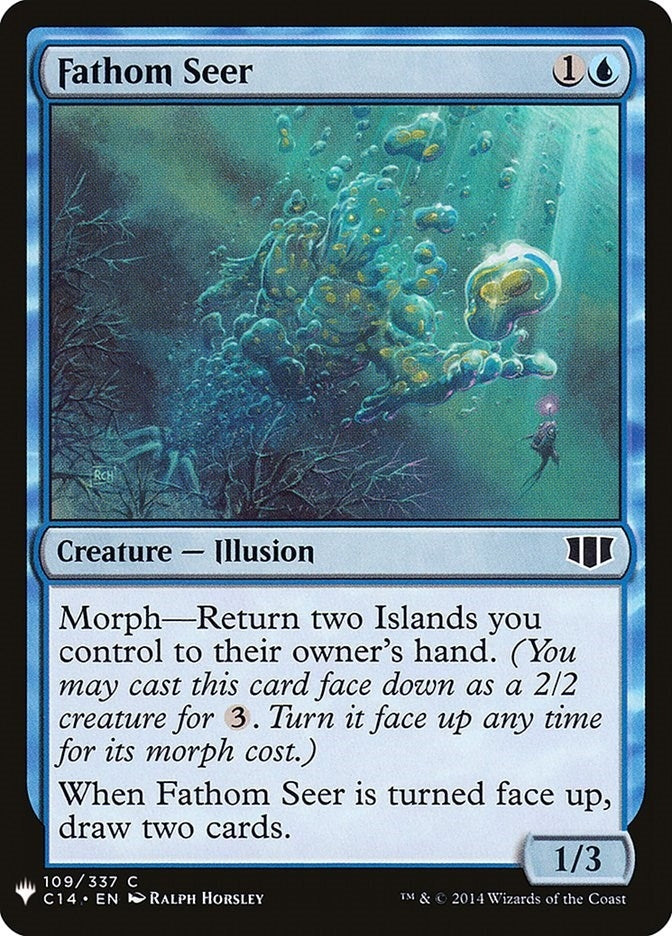 Image for Fathom Seer (109) [The List Reprints] - Magic: The Gathering