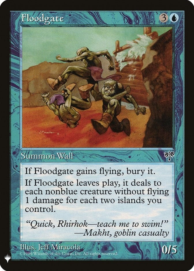 Image for Floodgate (67) [The List Reprints] - Magic: The Gathering